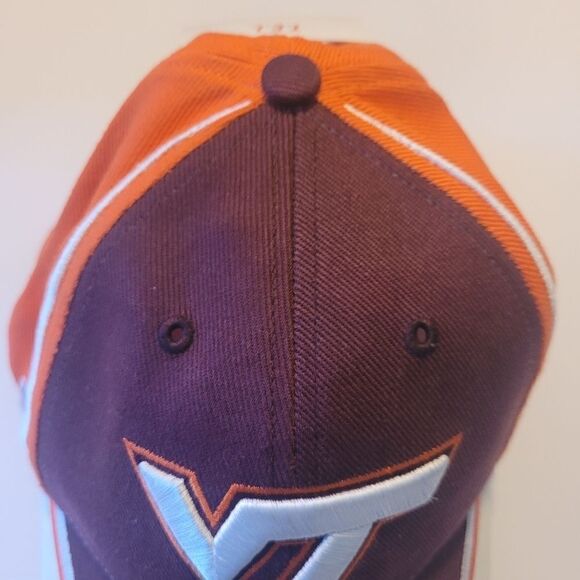 HOKIES Virginia Tech fan favorite Baseball hat Collegiate licensed strap back 1 - Picture 7 of 8